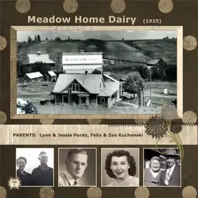 Album page 2 — Meadow Home Dairy, 1925