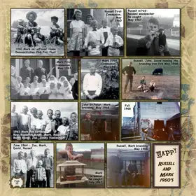 Album page 32 — Russell & Mark in the sixties