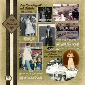 Album page 36 — Ginny — Fair Queen 1965–66