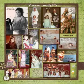 Album page 46 — Deanna in the seventies