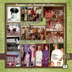 Album page 47 — Memories & memorable events