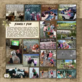 Album page 54 — Family fun — Sunday breakfasts