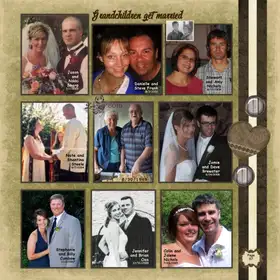 Album page 57 — Grandchildren marry