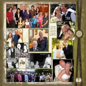 Album page 61 — Weddings, 2010–2015
