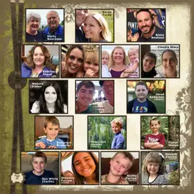 Album page 62 — The growing family