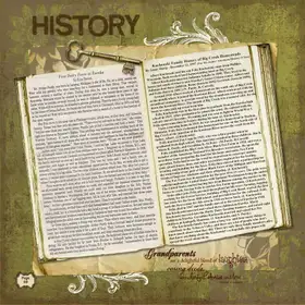 Album page 70 — History — the first dairy & Big Creek